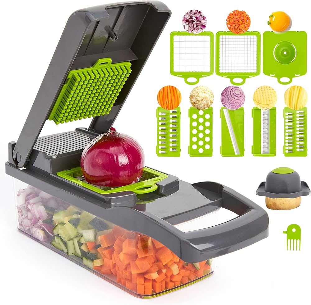 16-in-1 Manual Vegetable Chopper Set